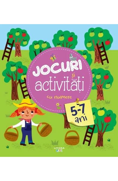 Jocuri si activitati cu numere 5-7 ani