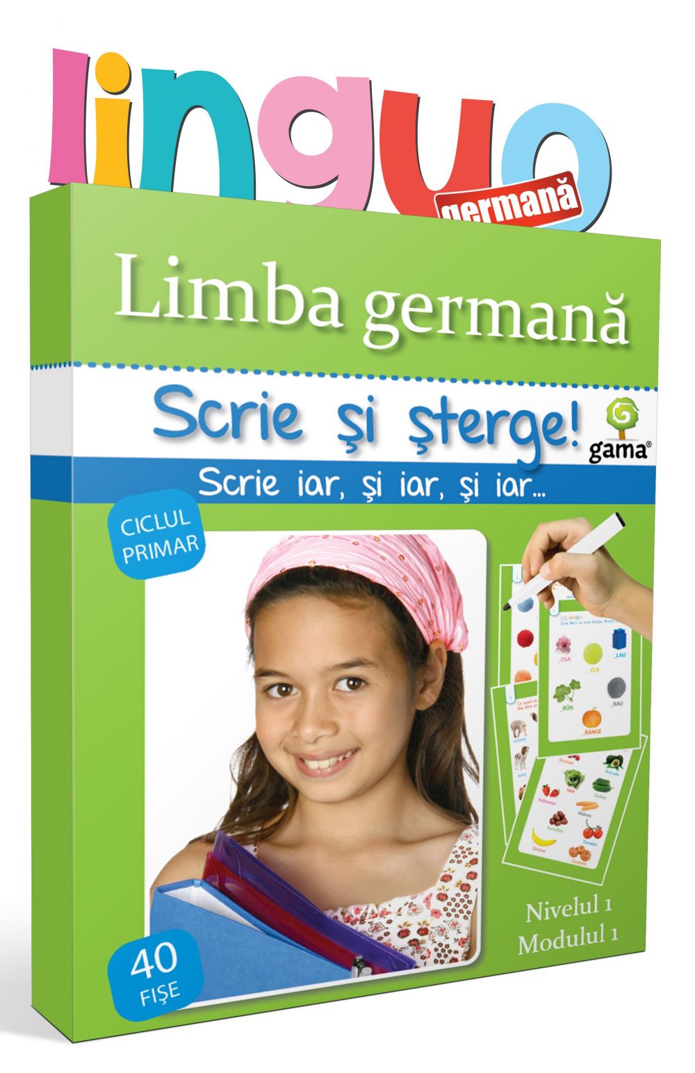 Scrie si sterge! Linguo Limba germana - nivelul 1, modulul 1