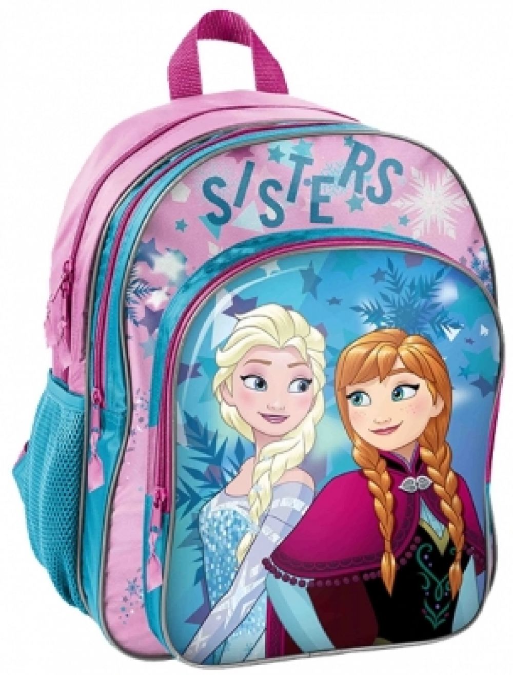 Rucsac Herlitz cu doua compartimente licenta Frozen Sisters