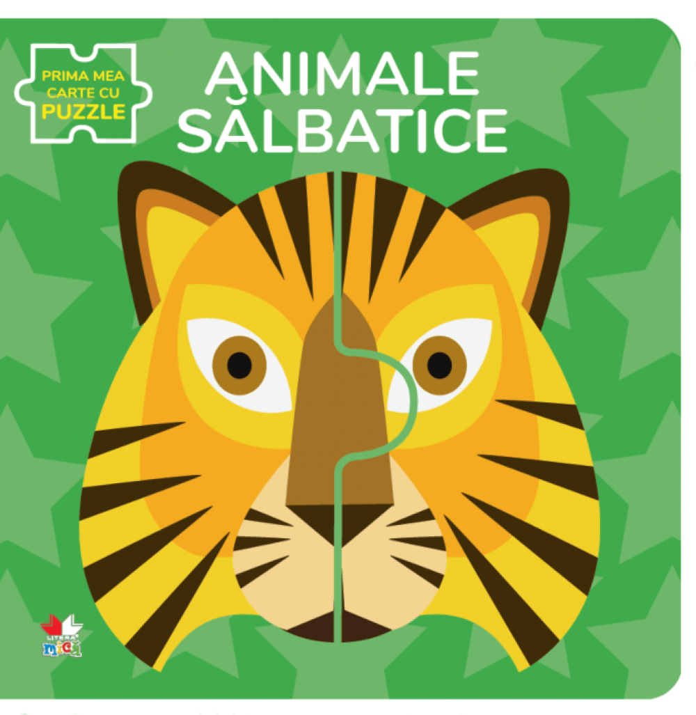 Animale salbatice. Prima mea carte cu puzzle