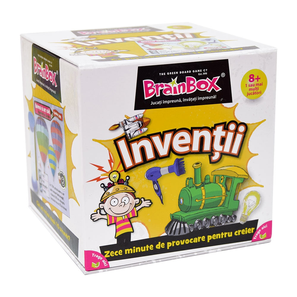 Joc educativ Brainbox, Inventii