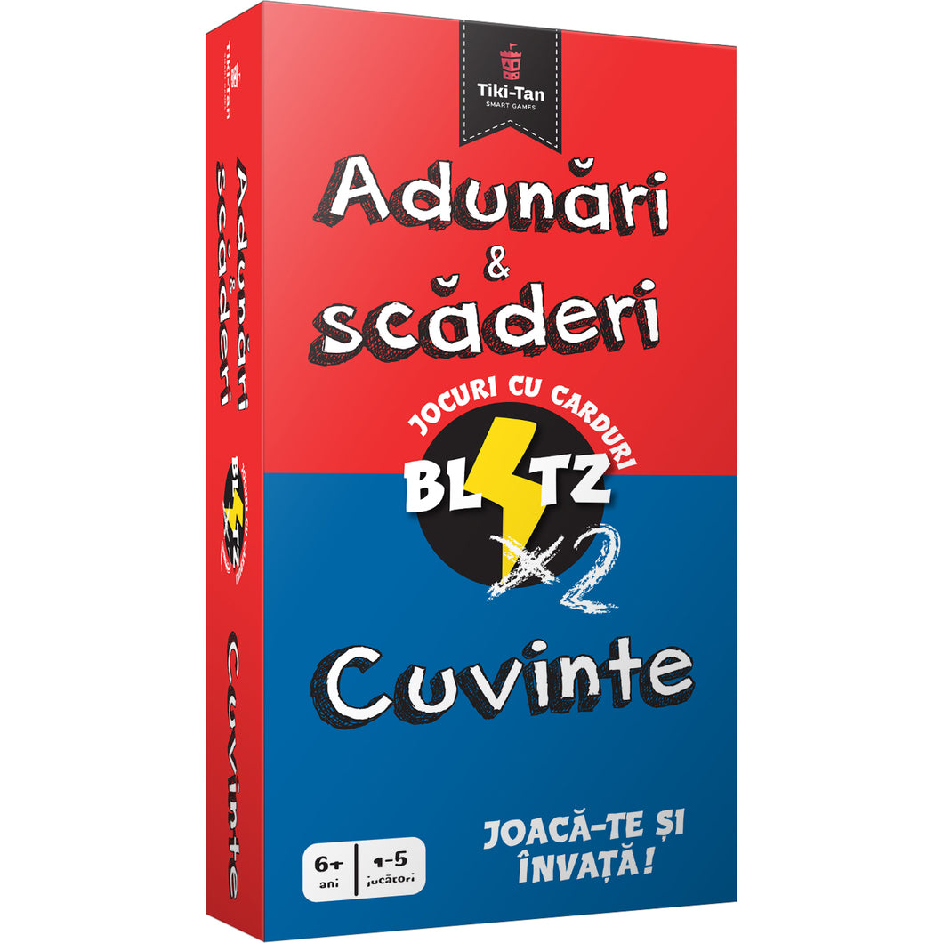 Pachet BLITZ 1. Cuvinte. Adunari si scaderi