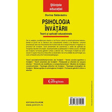 Încarcă imaginea în vizualizatorul Galerie, Psihologia invatarii - Dorina Salavastru
