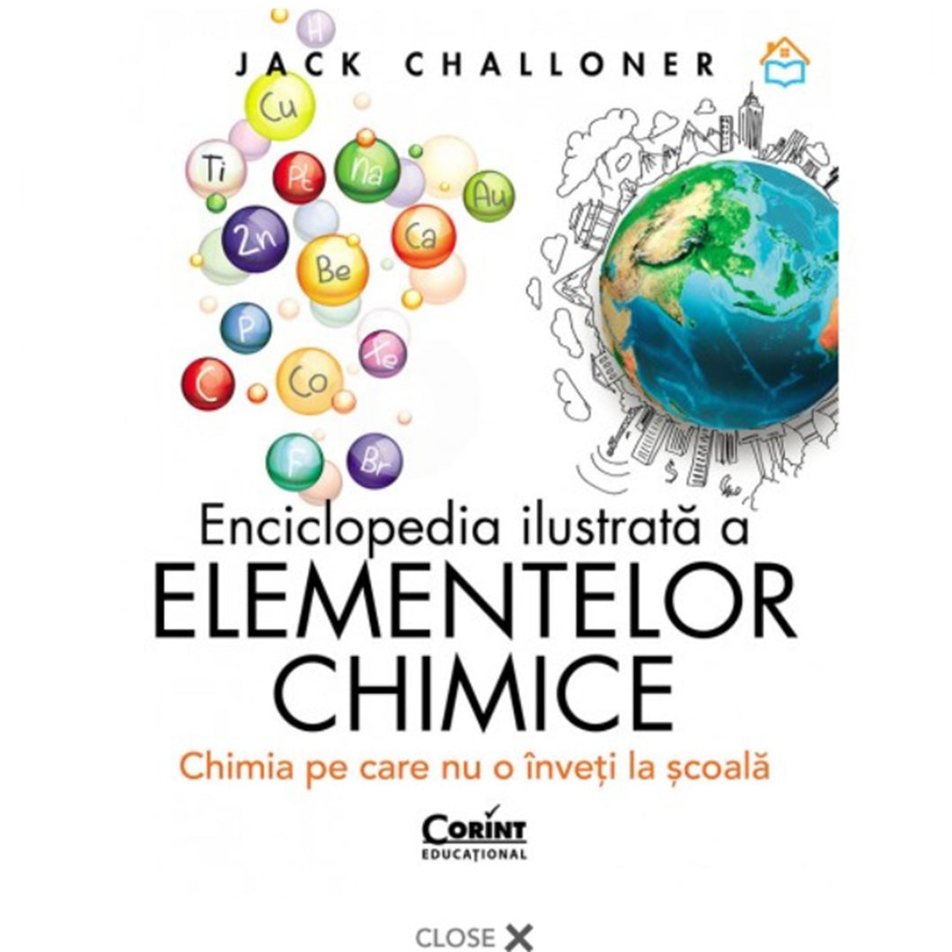 Enciclopedia ilustrata a elementelor chimice cartonata, Jack Challoner