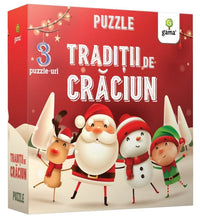 Încarcă imaginea în vizualizatorul Galerie, Traditii de Craciun/ Puzzle educativ
